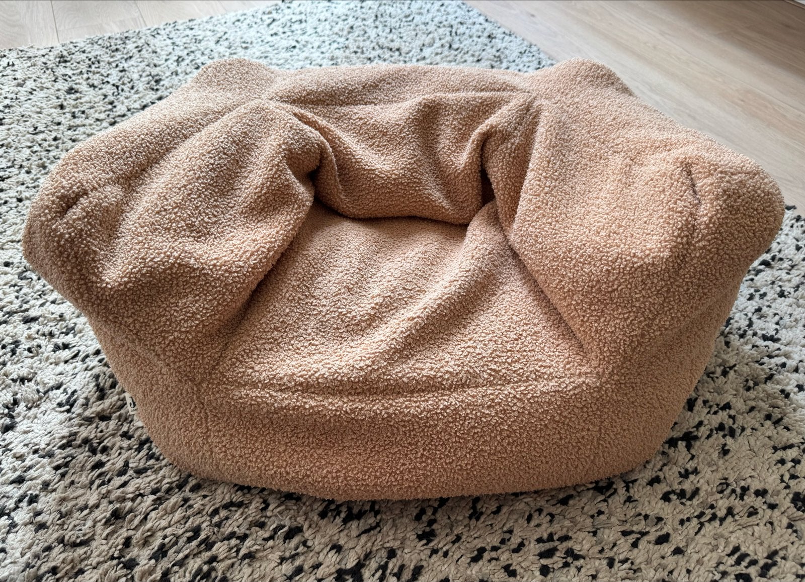 Jollein Kids Zitzak Teddy Stof - Zo goed als nieuw, Ophalen, Gebruikt, Stoel