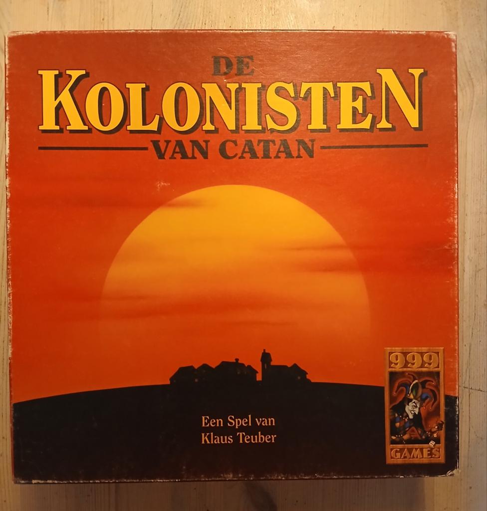 De Kolonisten van Catan basisspel (originele, houten editie), Drie of vier spelers, Ophalen, Zo goed als nieuw, 999 games.