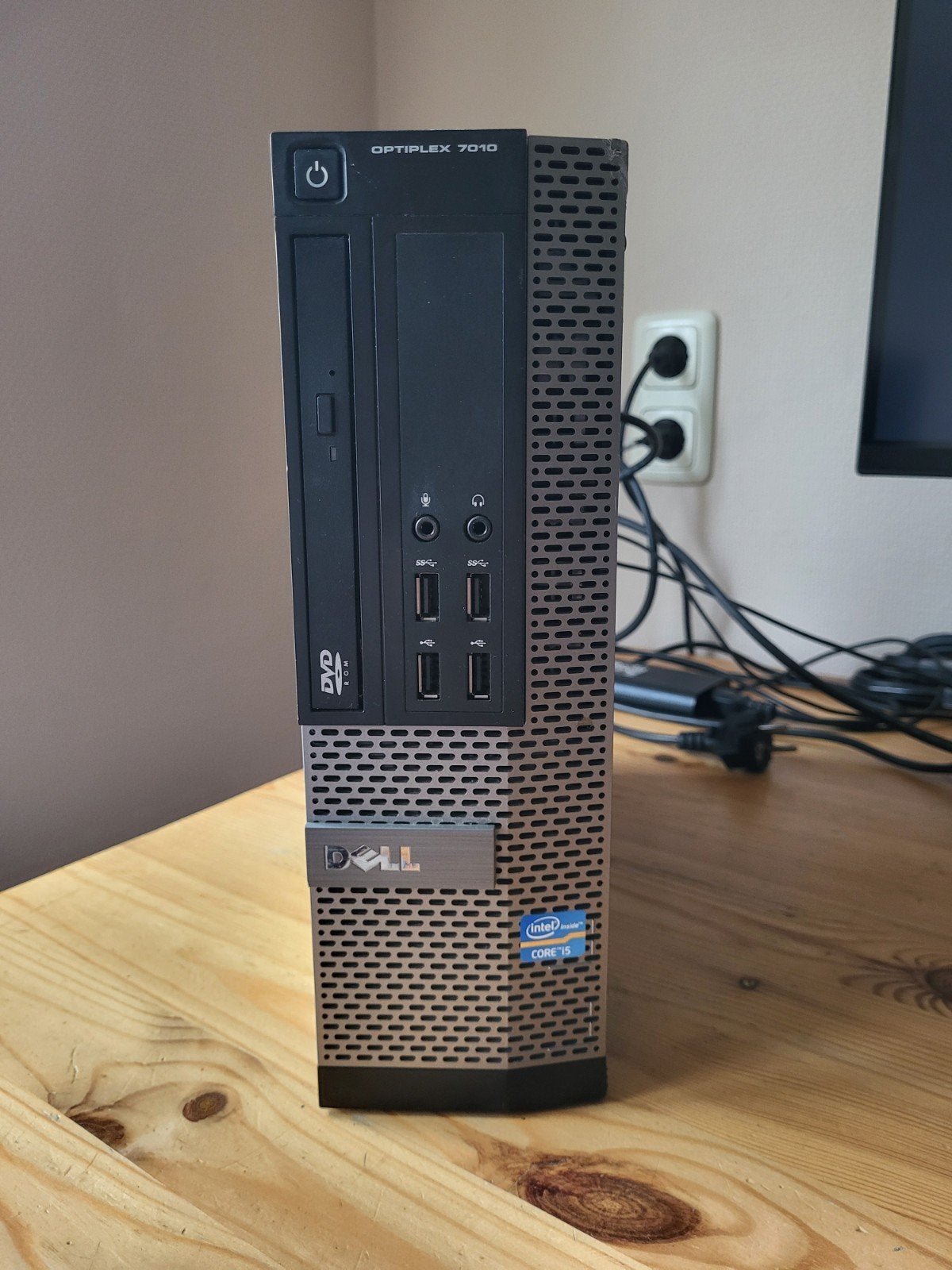 Dell Optiplex 7010 Desktop PC met kabels, toetsenbord, muis, Ophalen, Gebruikt, HDD, Intel Core i5-3470