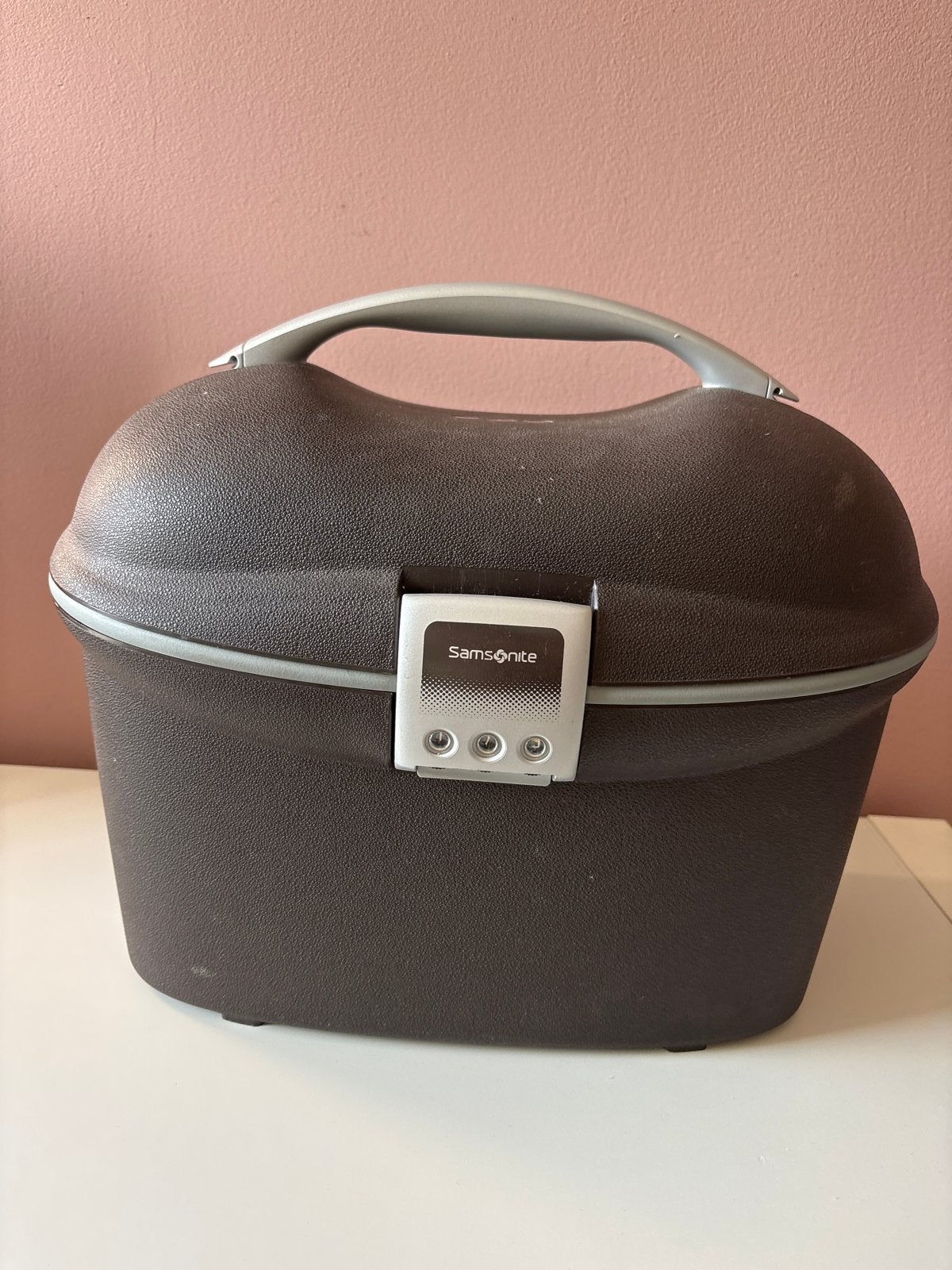 Samsonite Beautycase - Bruin Hardcase, Sieraden, Tassen en Uiterlijk, Ophalen, Gebruikt, Bruin, Hardcase