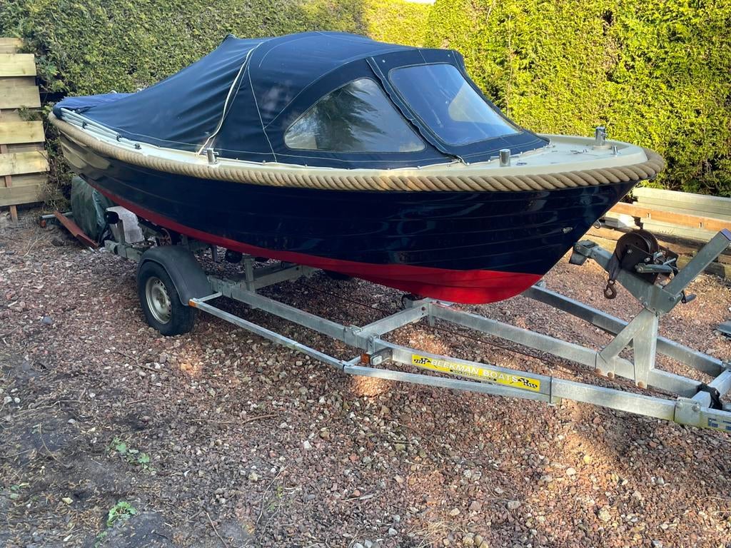 Sloep Antaris 520, trailer, nanni diesel 10 pk 2 cilinder, Watersport en Boten, Sloepen, Consoleboot, Gebruikt, Binnenboordmotor
