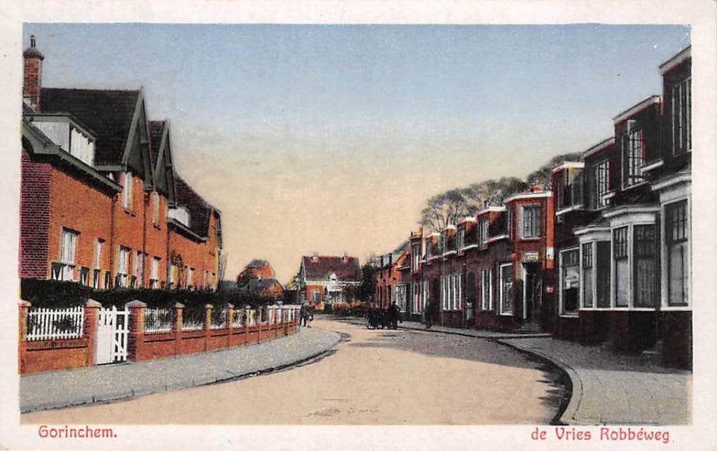 Gorinchem de Vries Robbéweg, Ophalen of Verzenden, 1920 tot 1940, Ongelopen, Zuid-Holland