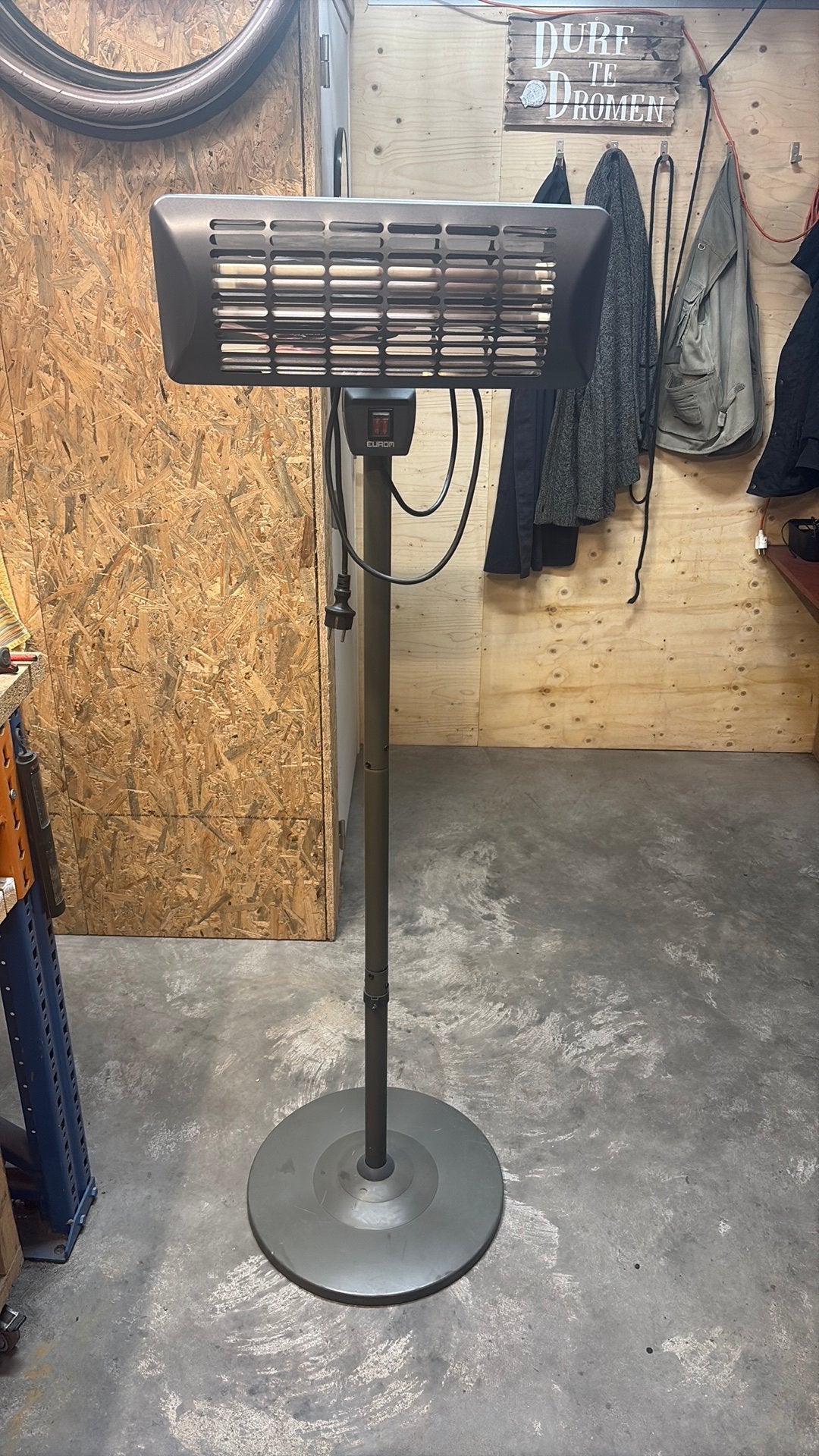 Eurom staande heater 1800-2000 watt, Ophalen, Gebruikt, Overige soorten, Elektrisch