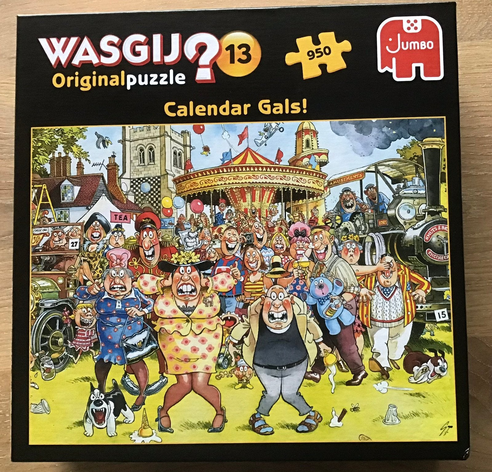 Wasgij puzzel nr 13 Dansmariekes 950 stukjes, Ophalen of Verzenden, 500 t/m 1500 stukjes, Zo goed als nieuw