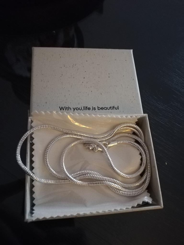 925 zilveren Pandora ketting 60 cm, Ophalen of Verzenden