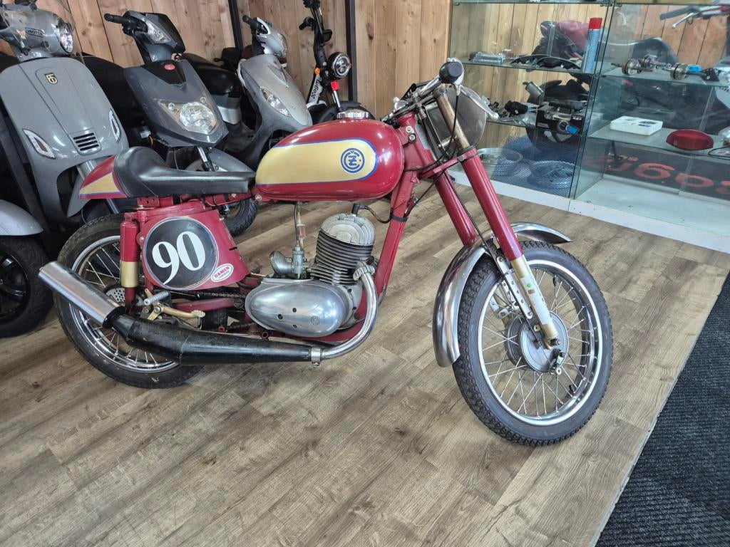 Unieke Jawa Racer - Klassieker 1957 zonder kenteken, Jawa, Bedrijf, Sport, 1 cilinder