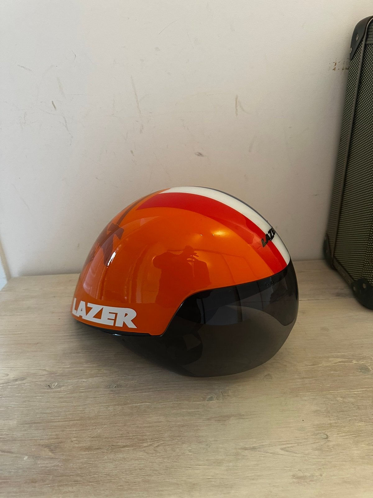 Lazer volante TT helm Nederlandse selectie maat M, Ophalen of Verzenden, Gebruikt