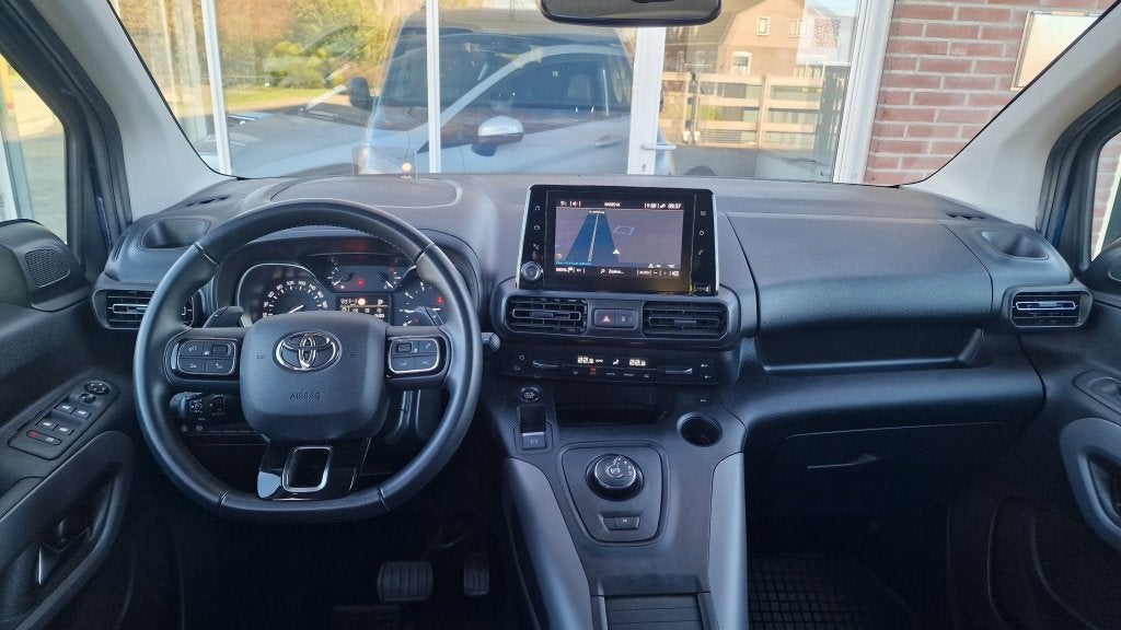 Toyota PROACE CITY Verso 1.2 Turbo Executive L2 Long, 7P Aut, Auto's, Stof, Gebruikt, 1199 cc, 7 stoelen