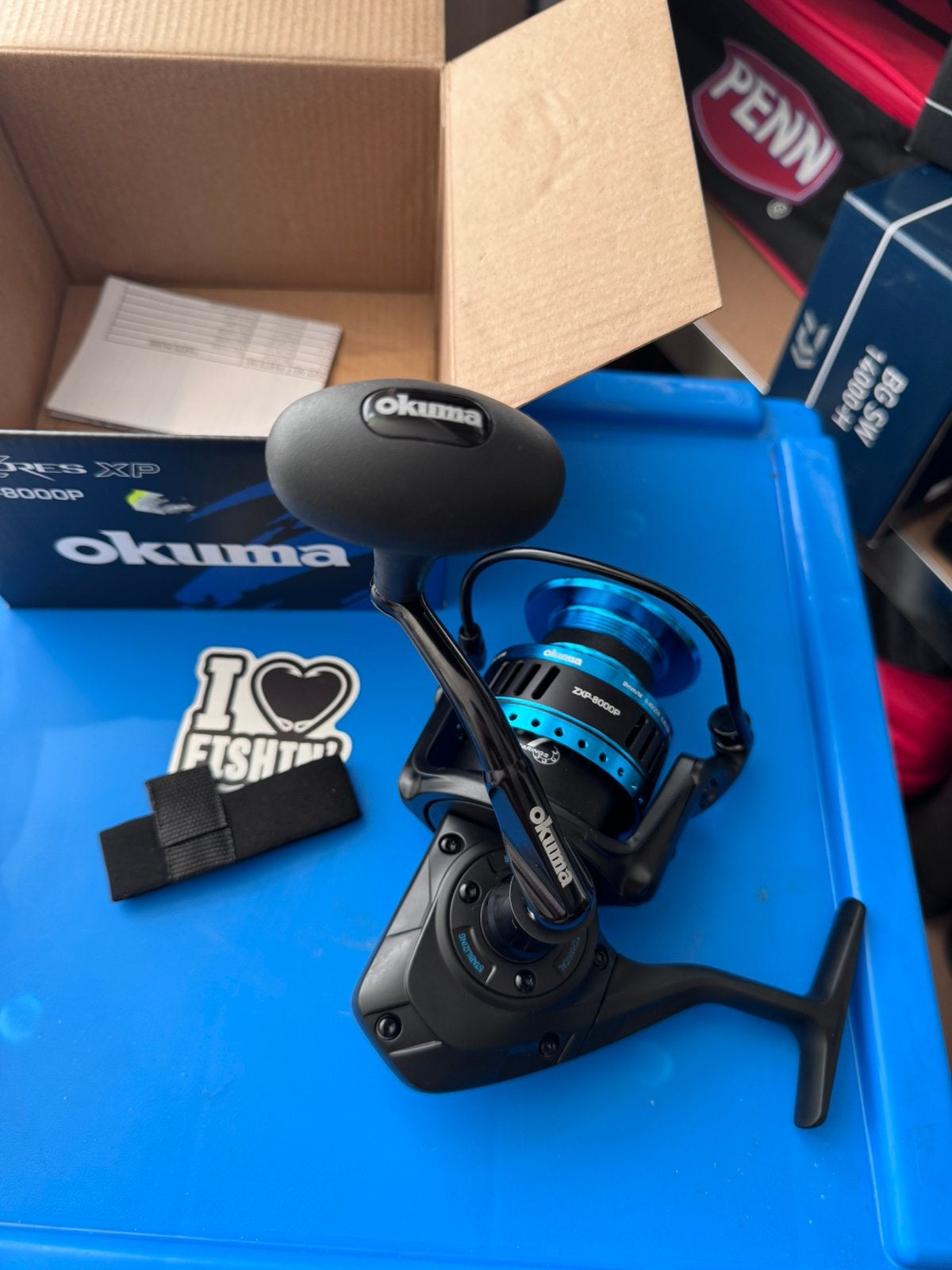 Okuma Azores ZXP-8000P, Ophalen of Verzenden, Nieuw, Molen