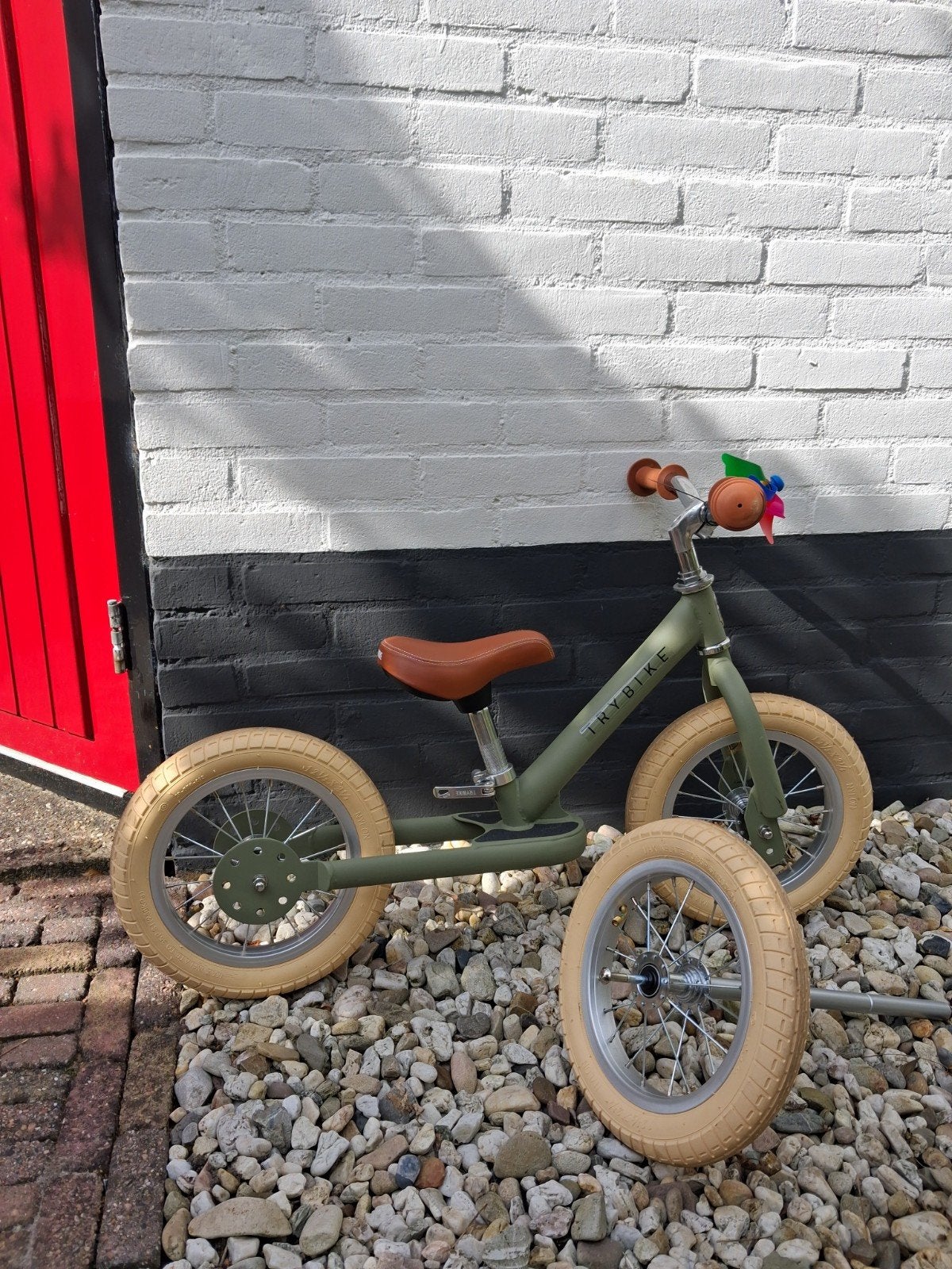 Trybike loopfiets 2-in-1 (groen) - Zeer goede staat, Fietsen en Brommers, Ophalen, Zo goed als nieuw