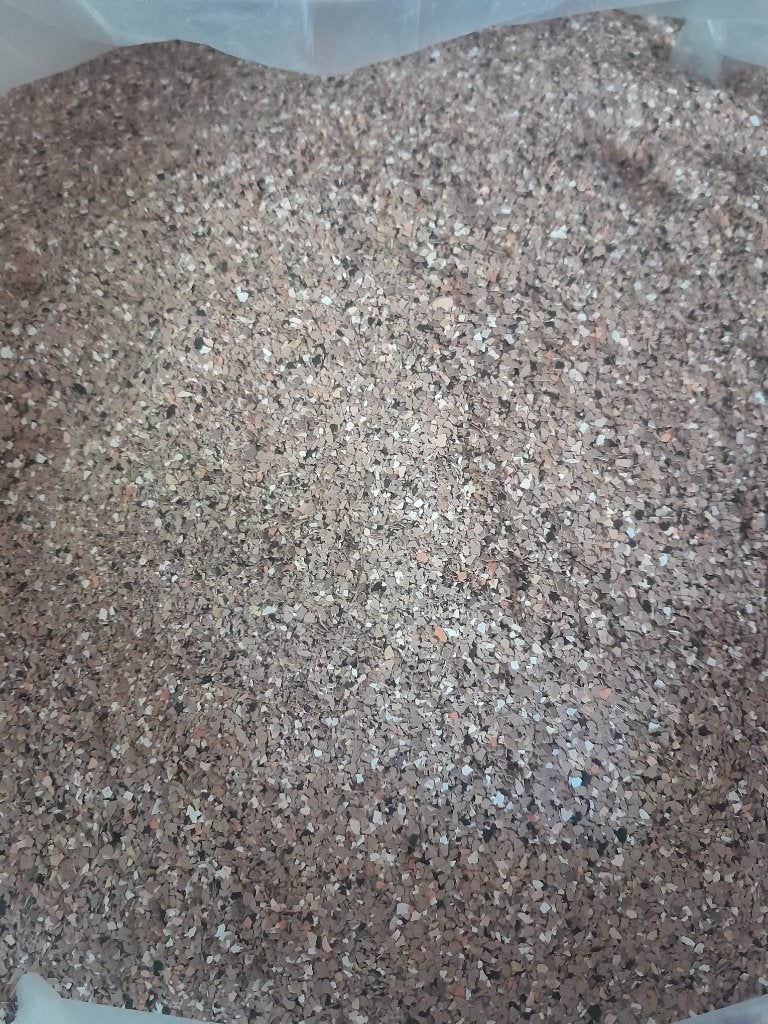 Sediment vloercoating vlokken - diversen (per kilo), Doe-het-zelf en Verbouw, Minder dan 10 cm, Kunststof, Nieuw, Minder dan 50 cm