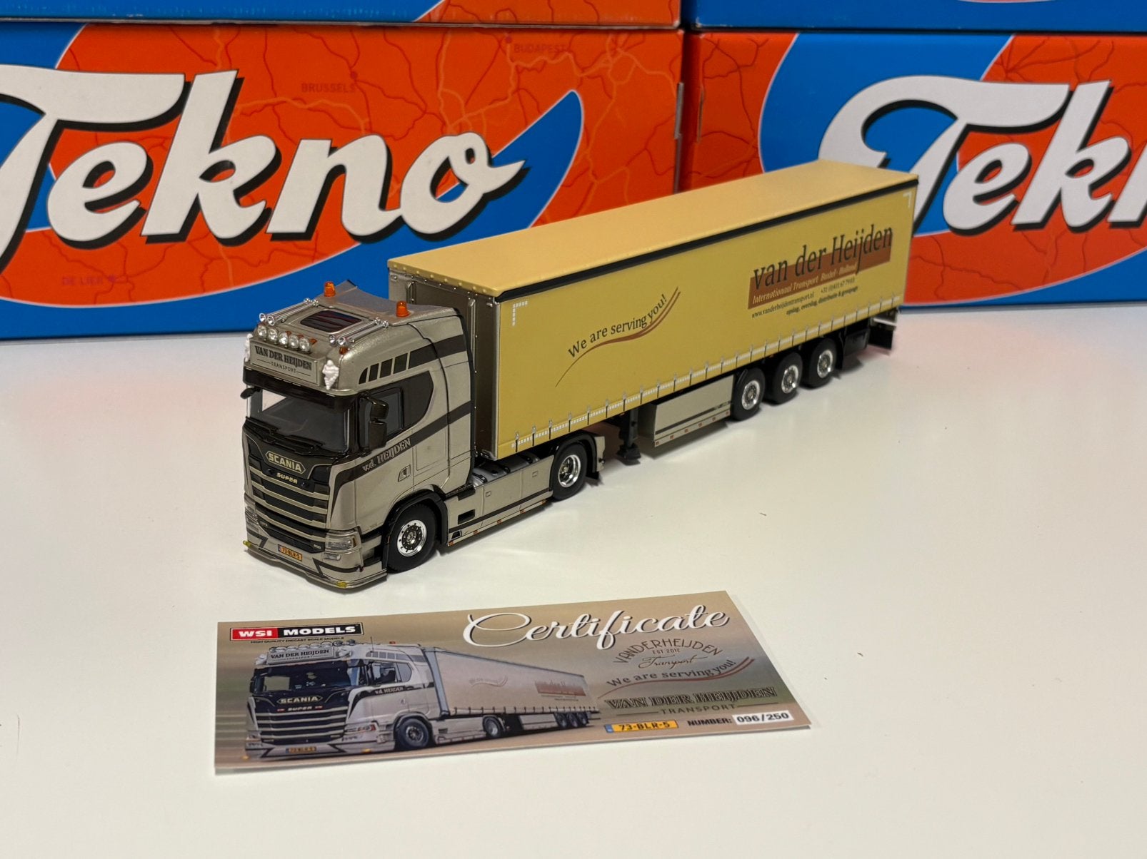 Wsi vd Heijden, Ophalen of Verzenden, Zo goed als nieuw, Bus of Vrachtwagen, Wsi