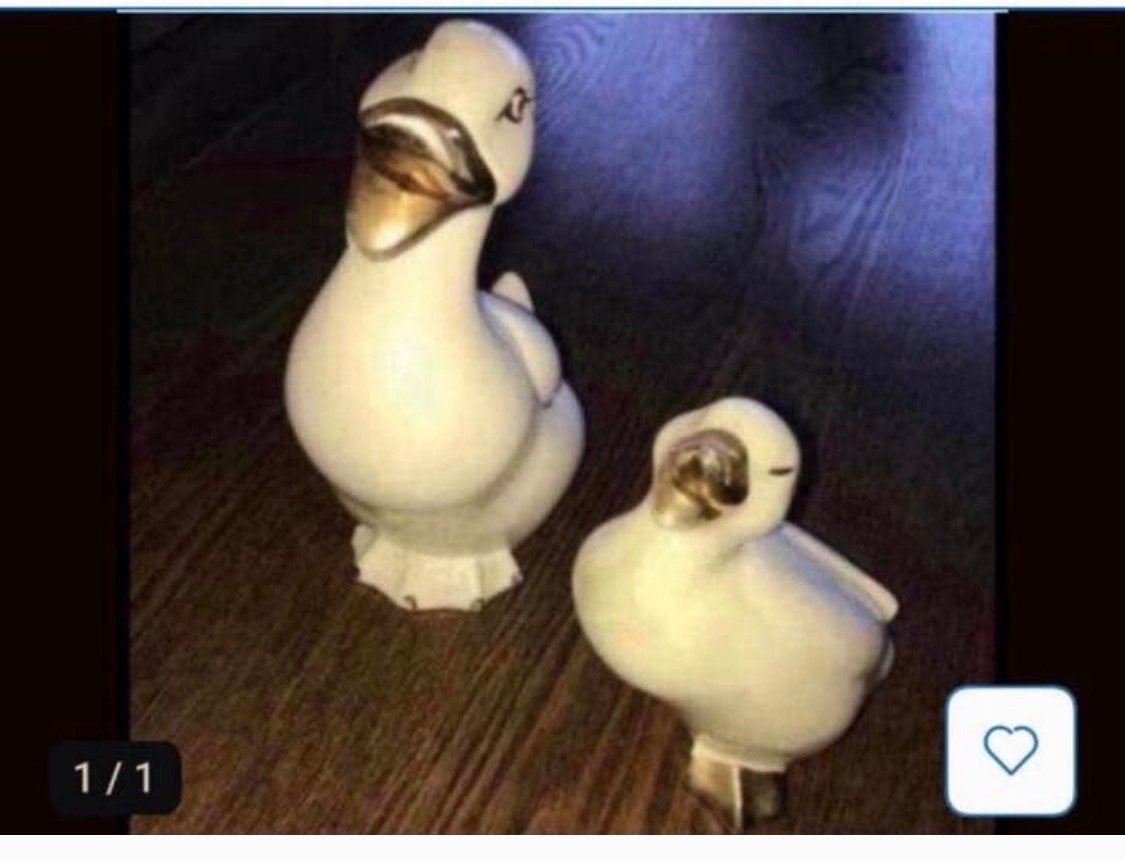 Twee beeldjes, Huis en Inrichting, Ophalen, Gebruikt