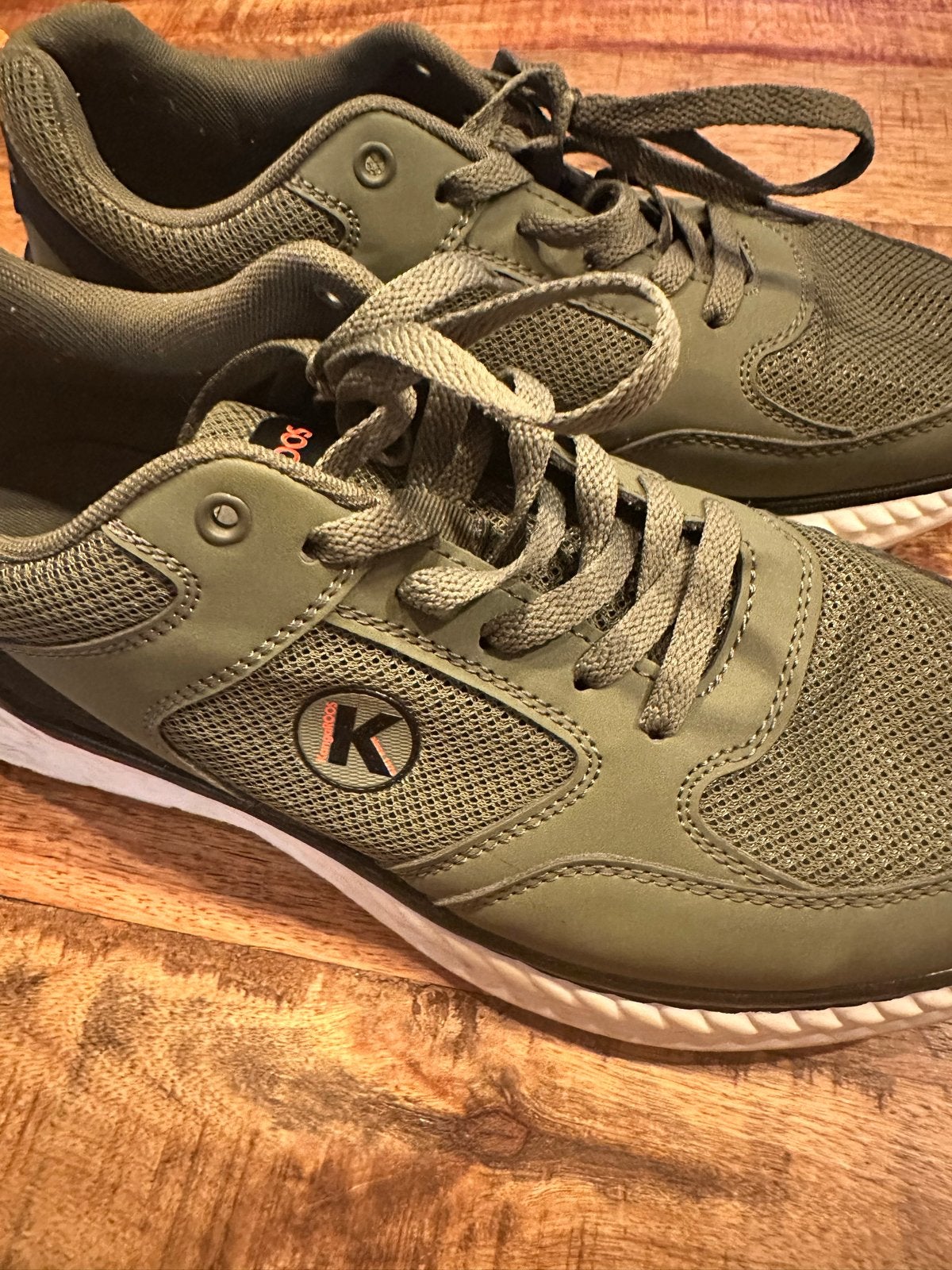 KangaROOS Sneakers Maat 41 - Groen, Kleding | Heren, Schoenen, Ophalen of Verzenden, Gedragen, Overige kleuren, Sneakers of Gympen