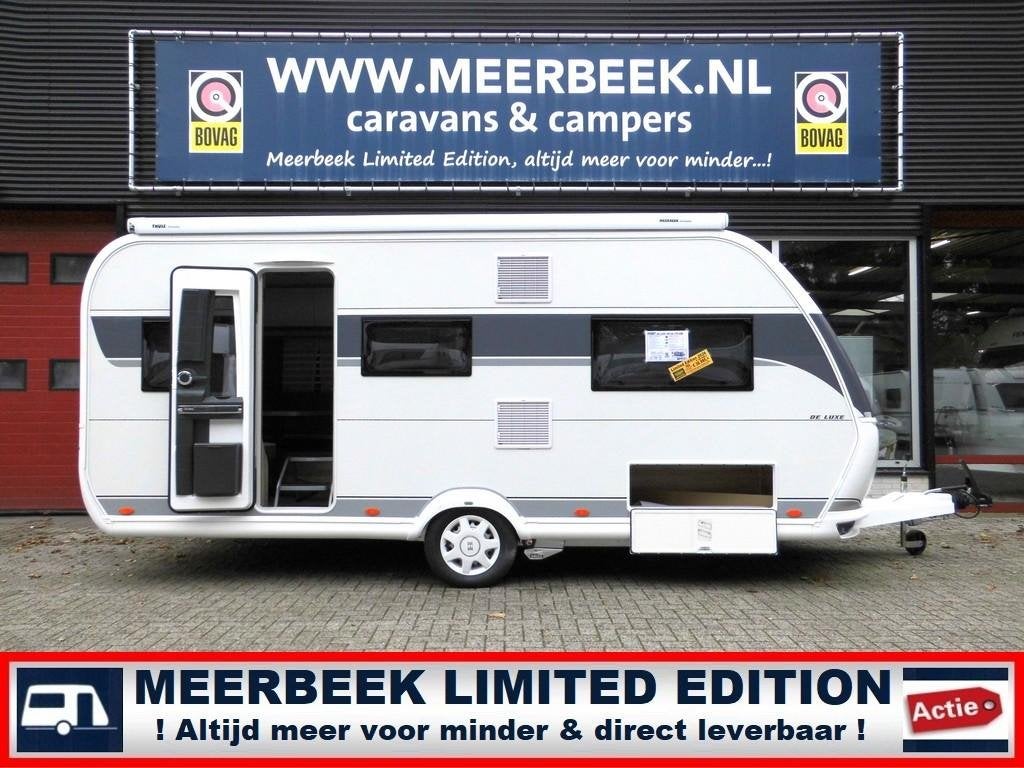 Hobby De Luxe 495 UL 4289,=KORTING AIRCO+THULE, Schokbreker, Rondzit, Hobby, Particulier