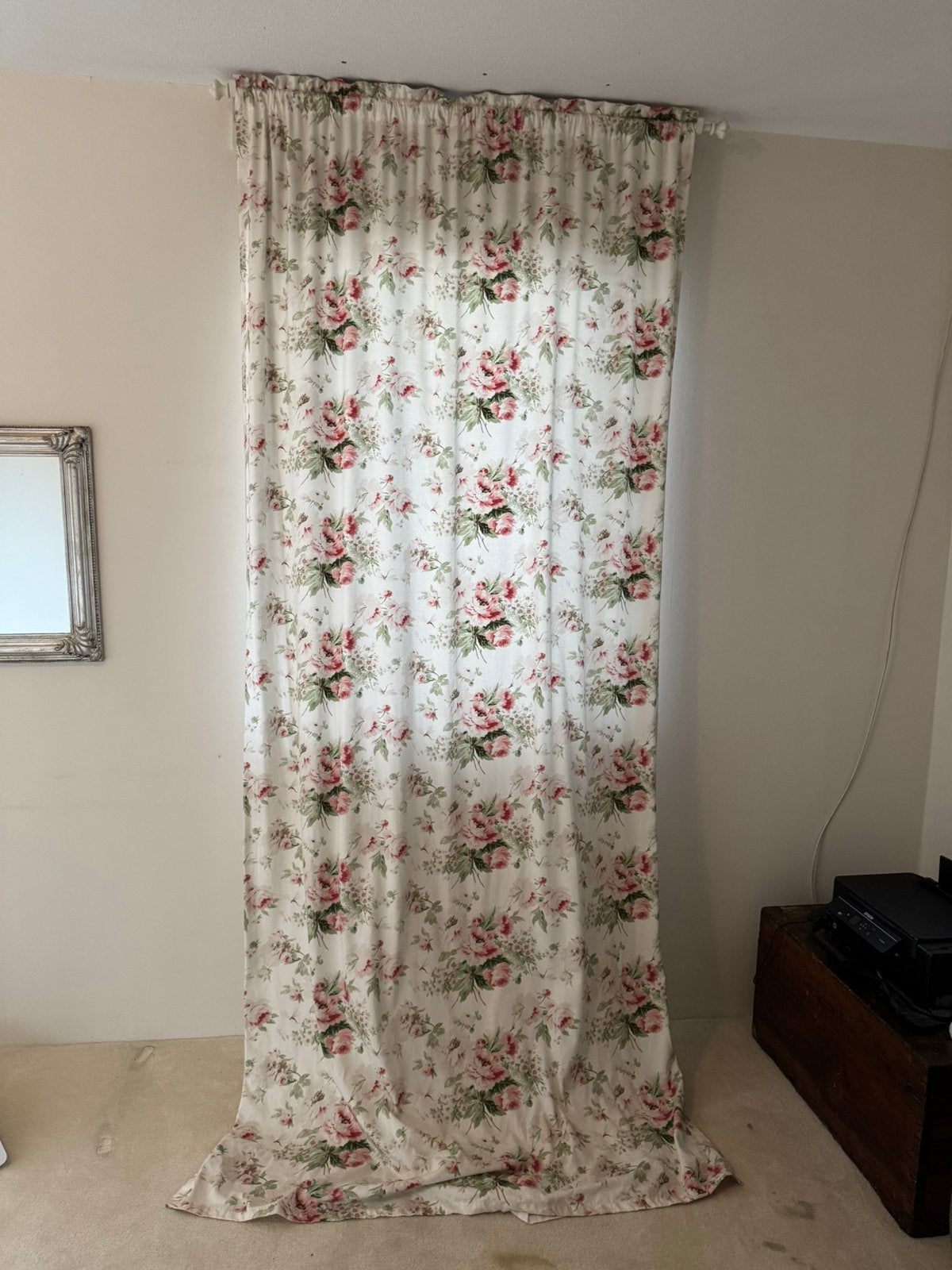 Gordijnen met roede, Ophalen, Gebruikt, 300 cm, Gordijn