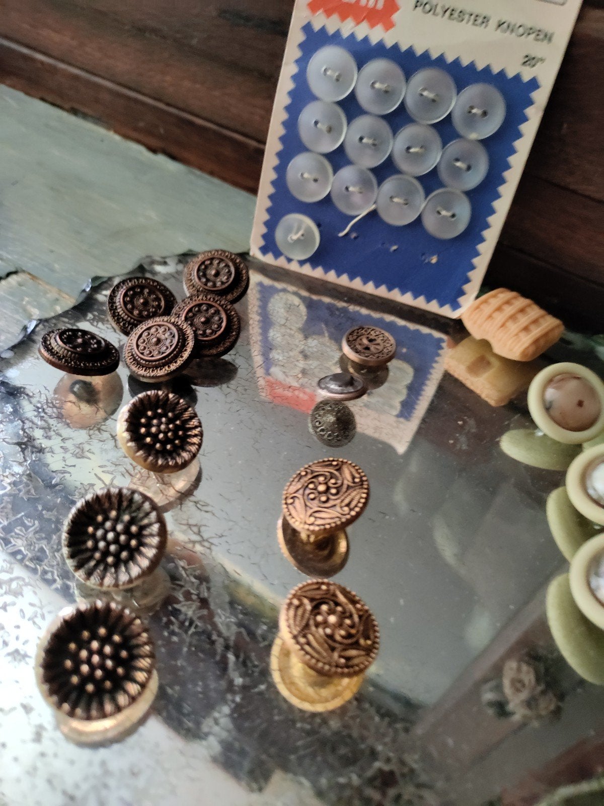 Vintage knopen, Ophalen of Verzenden, Knoop of Knopen