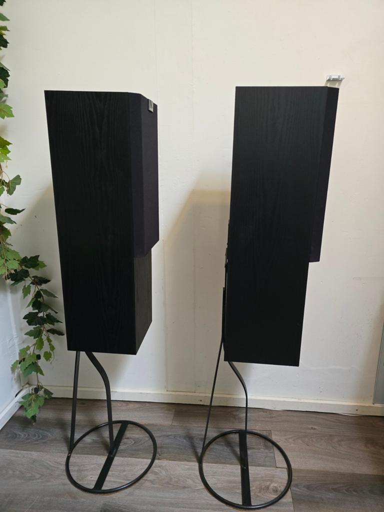 Set KEF Q80 SP 3137 luidsprekers op standaard floor speakers, Gebruikt, 60 tot 120 watt, Nvt, Nvt