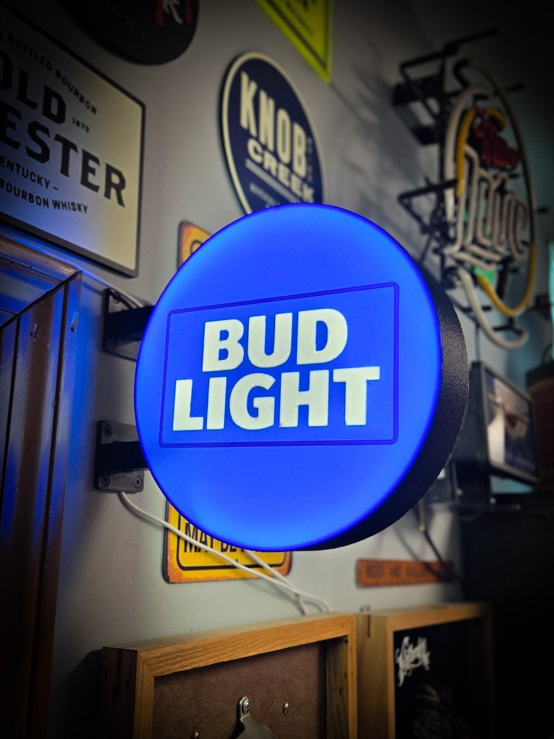 Nieuw BUG Light Dubbelzijdig Lichtbord, Ophalen of Verzenden