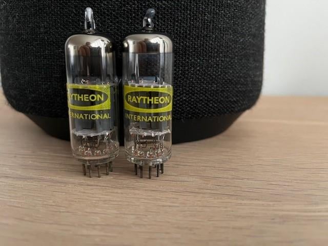 Raytheon 6cg7/6fq7 Leben Luxman audio research, Ophalen of Verzenden, Buis of Buizen