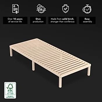 Zo goed als nieuw futonbed, Huis en Inrichting, Ophalen, Eenpersoons, 75 tot 100 cm, Zo goed als nieuw