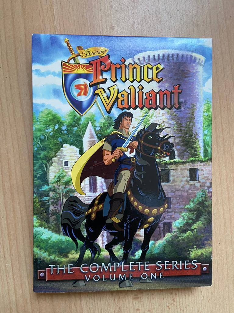 Prince Valiant Animated Series Season 1 compleet!, Cd's en Dvd's, Dvd's | Tekenfilms en Animatie, Zo goed als nieuw, Amerikaans