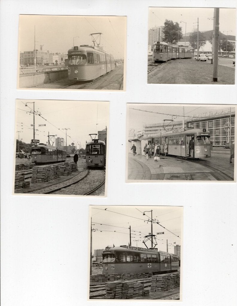 Rotterdam Tram RET Düwags 25, Verzenden, Gebruikt, Tram, Kaart of Prent