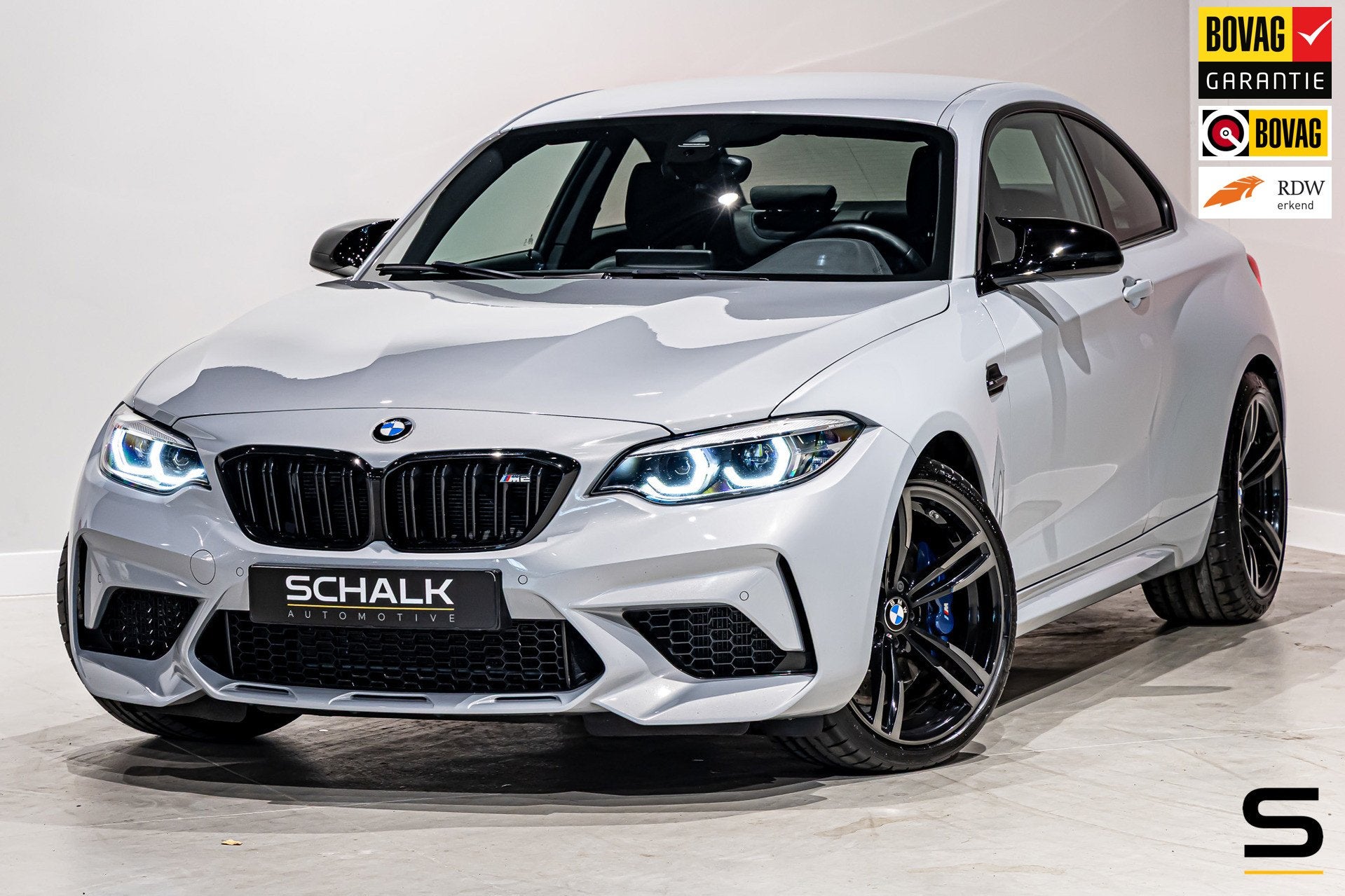 BMW 2-serie Coupé M2 DCT Competition|410PK||Dealer onderhou, Auto's, Automaat, Dealer onderhouden, Zwart, 4 stoelen