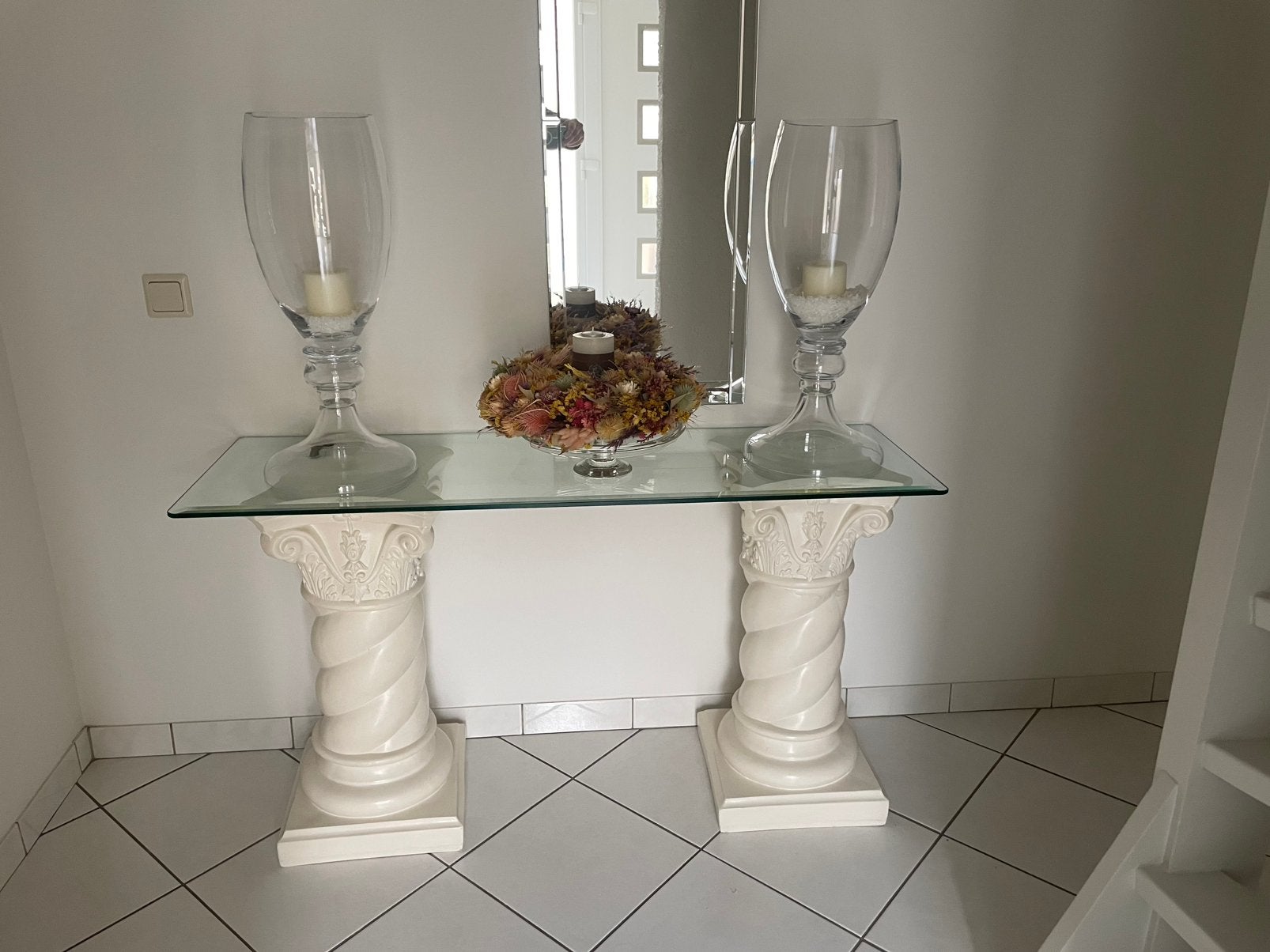 Sidetable in top staat, Huis en Inrichting, Tafels | Sidetables, 50 tot 100 cm, Rond, Ophalen of Verzenden, Zo goed als nieuw