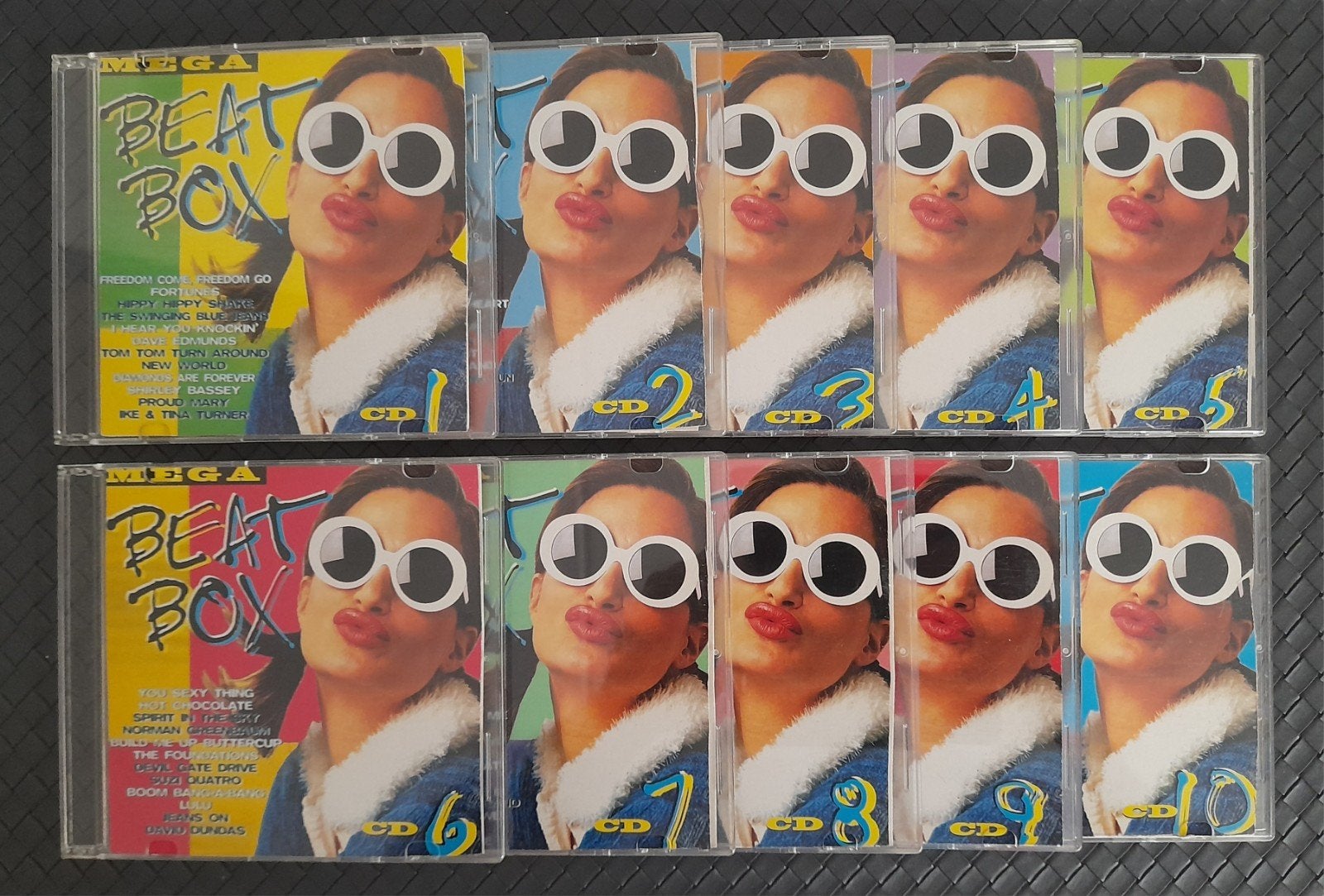 The Mega Beat Box Collection 10 Cd's, Ophalen of Verzenden, Gebruikt