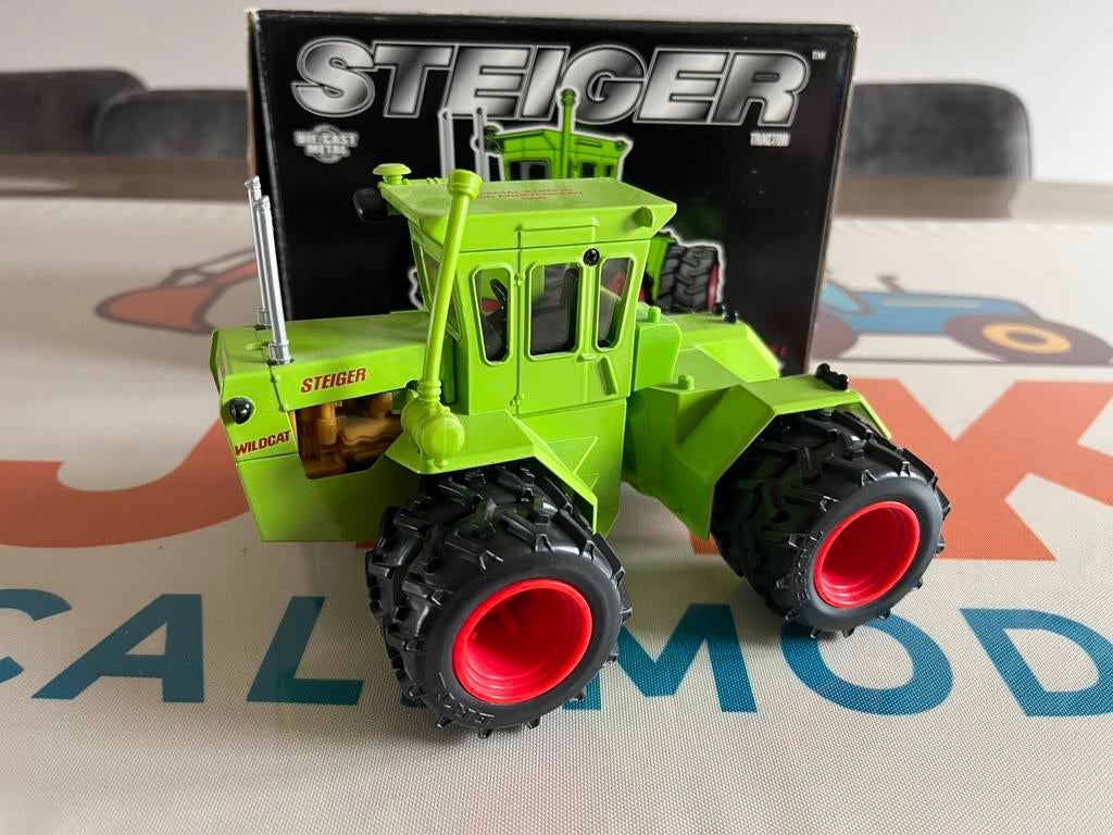 Steiger Wildcat kniktractor Ertl 14082A, Ophalen of Verzenden, Zo goed als nieuw, Tractor of Landbouw, ERTL