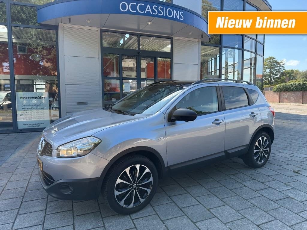 Nissan QASHQAI 1.6 360-18INCH LMV-ECC-CAMERA-PANORAMA-LEER-N, Automaat, Euro 5, Gebruikt, Huisgarantie