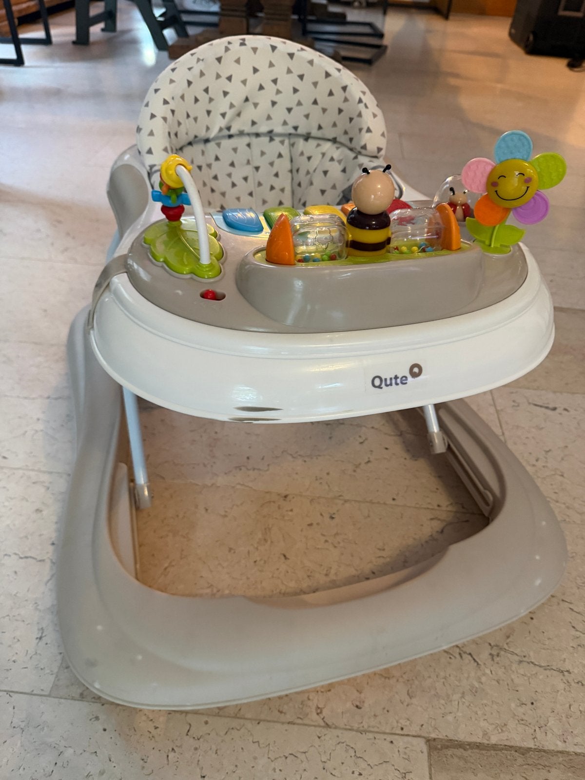 Qute Q-Cooper Loopstoel - Zand, Ophalen, Zo goed als nieuw, Overige typen