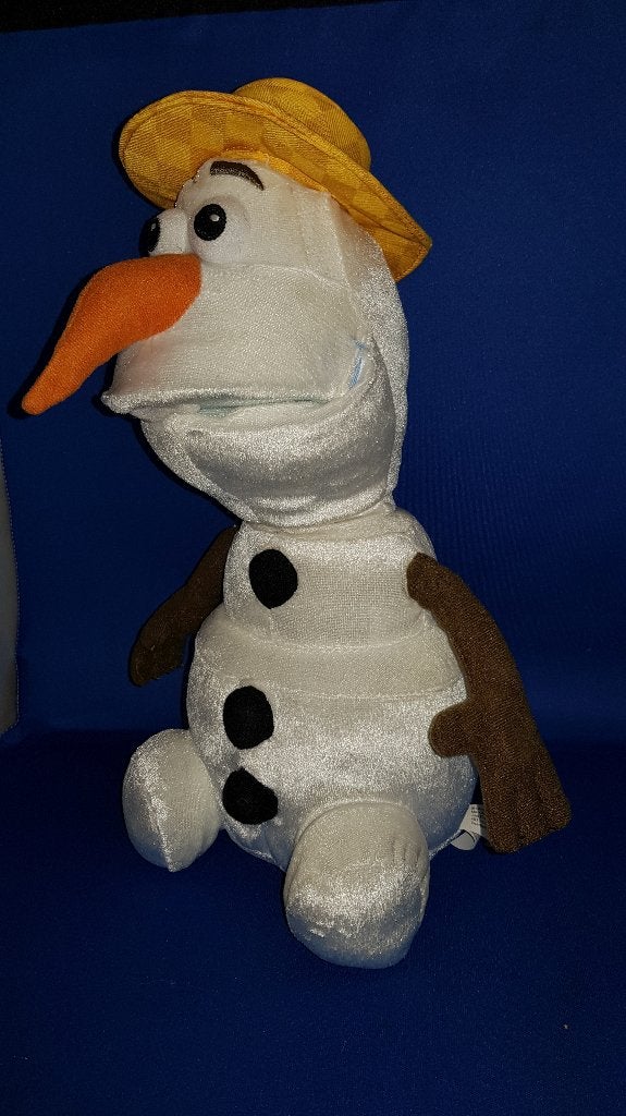 Olaf van Frozen, zingende en dansende knuffel, 31cm. 4A40, Kinderen en Baby's, Speelgoed | Knuffels en Pluche, Tweedehands verkoop