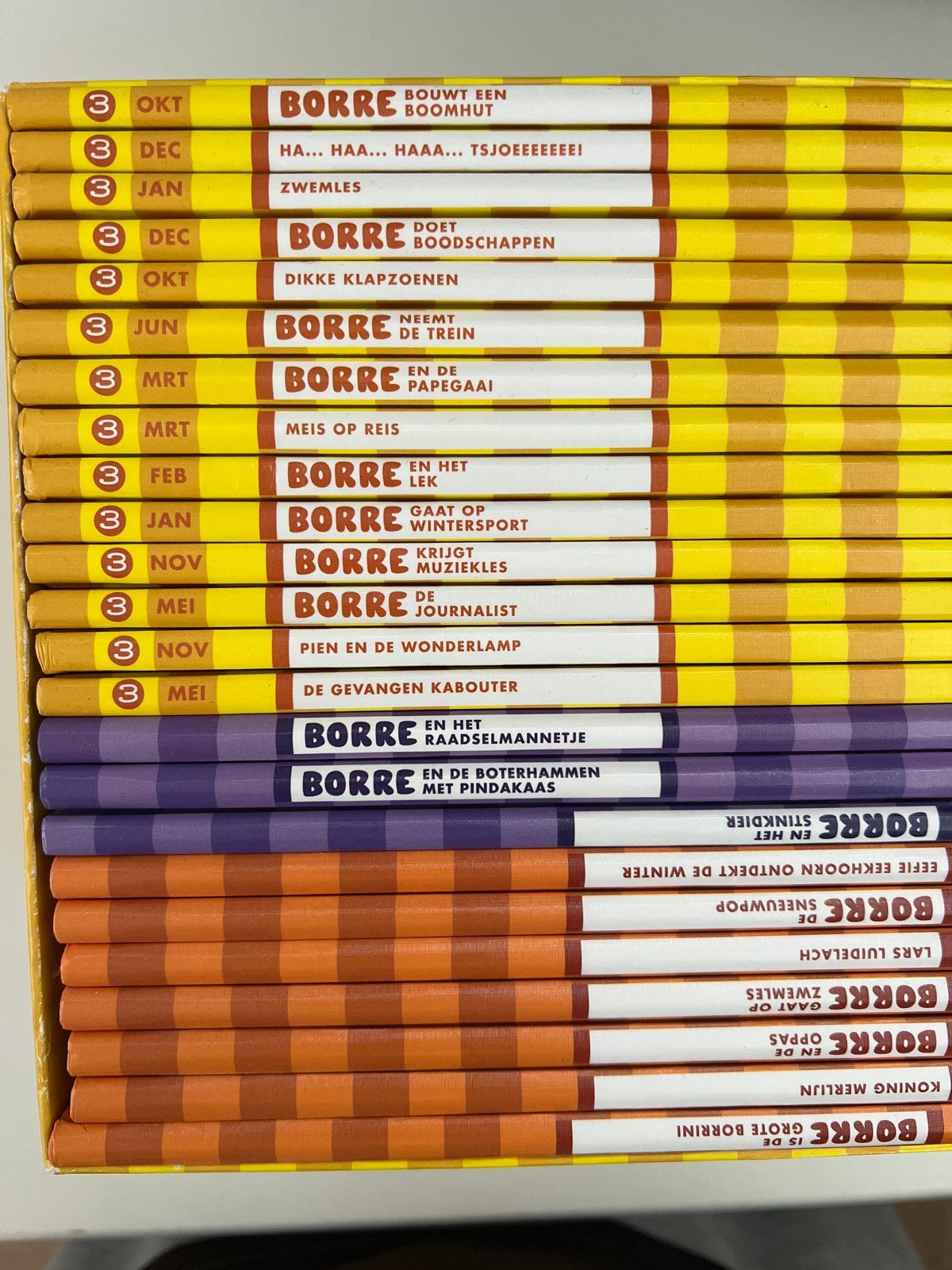 Collectie Borre boekjes - 24 stuks, Ophalen of Verzenden, Zo goed als nieuw, 3 tot 4 jaar