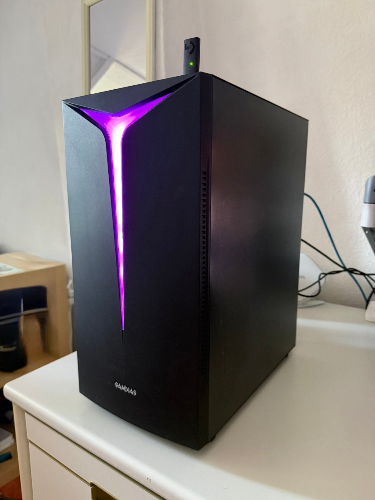 Gaming PC + Toetsenbord en Muis en monitor, Computers en Software, Ophalen of Verzenden, Zo goed als nieuw, Gaming, SSD