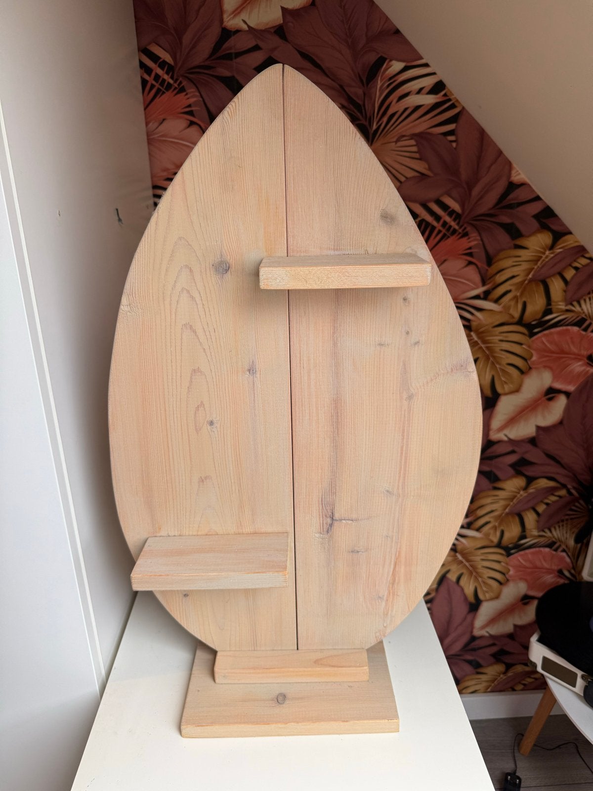 Pasen docoratie plank, Ophalen, Hout, Gebruikt, Beige