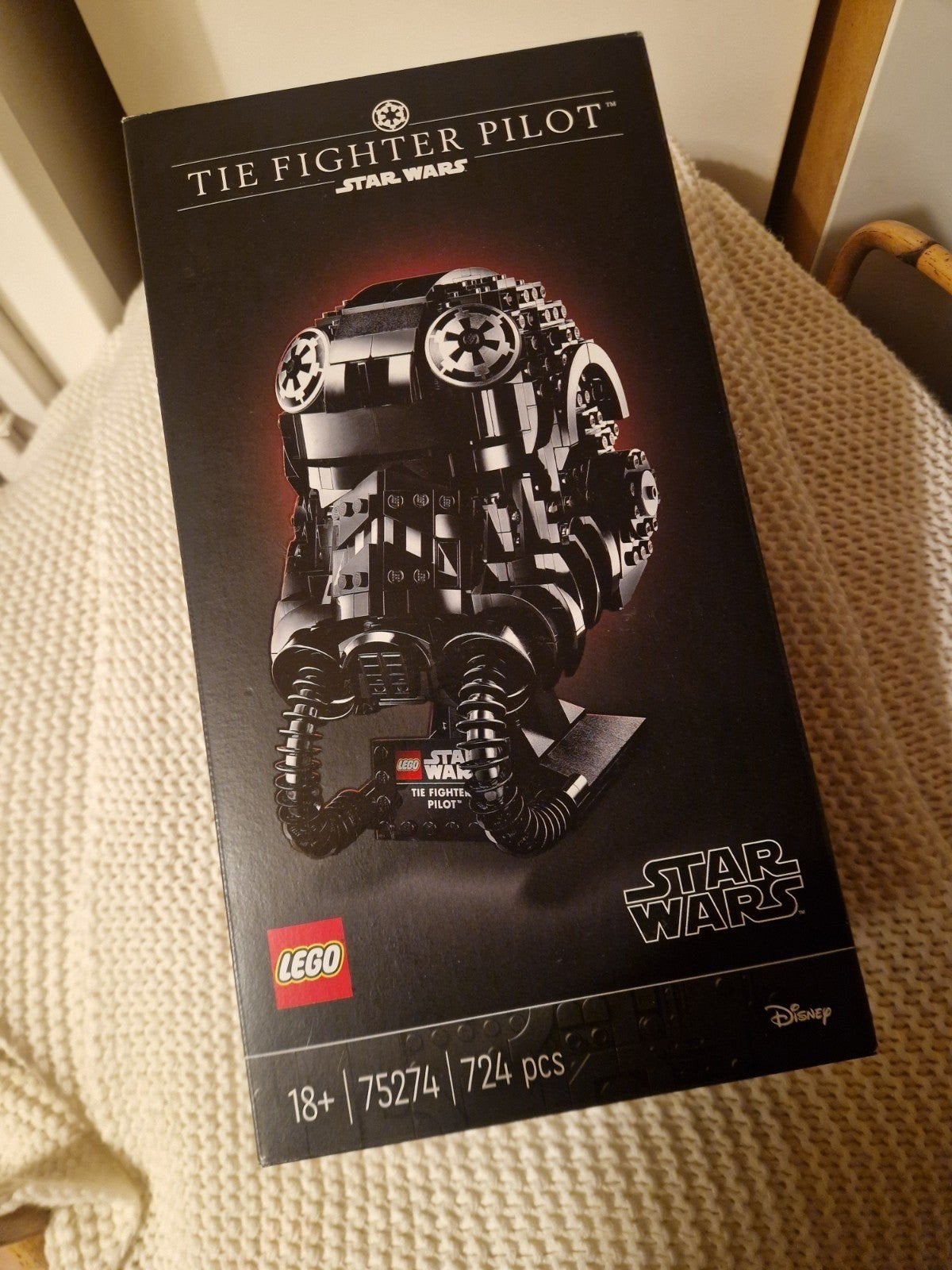 LEGO Star Wars TIE Fighter Pilot Helm 75274 - Nieuw in doos, Ophalen of Verzenden, Nieuw