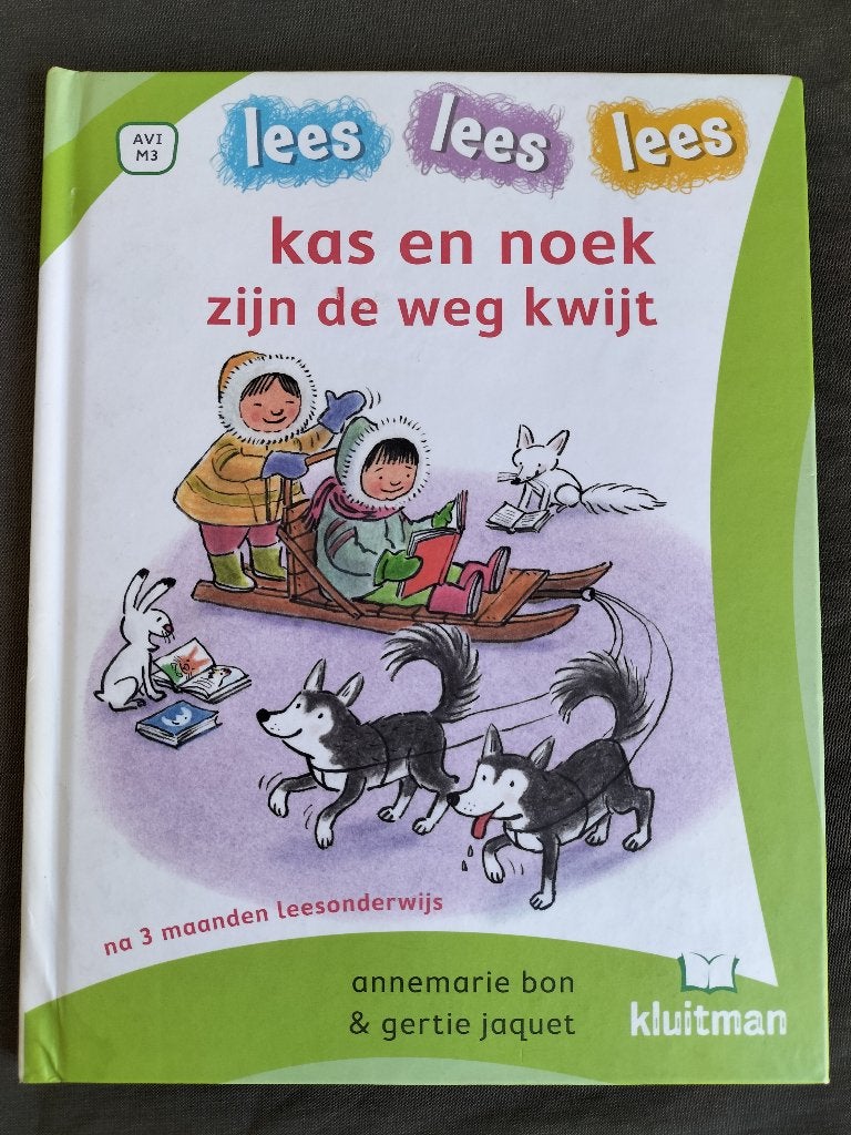 lees lees lees - kas en noek zijn de weg kwijt / avi M3, Ophalen of Verzenden, Zo goed als nieuw, Annemarie Bon, Fictie algemeen