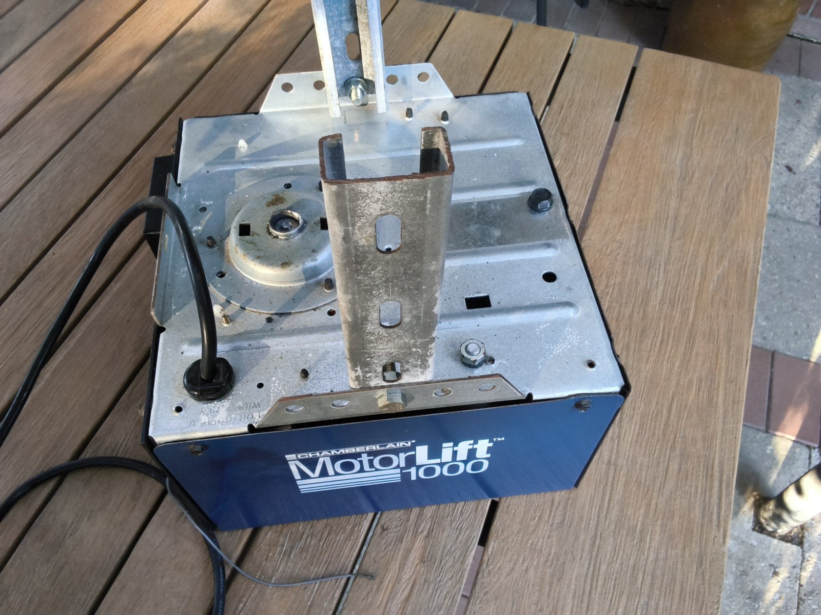 Chamberlain Motorlift 1000, garagedeuropener., Ophalen, Benzinemotor