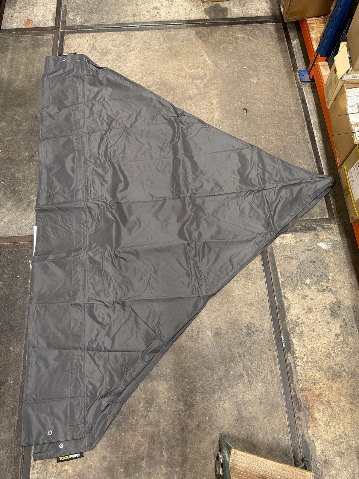 3x3 Partytent Dakzeil Zonder Paaltjes - Grijs, Nieuw, Ophalen of Verzenden, Nvt, Nvt