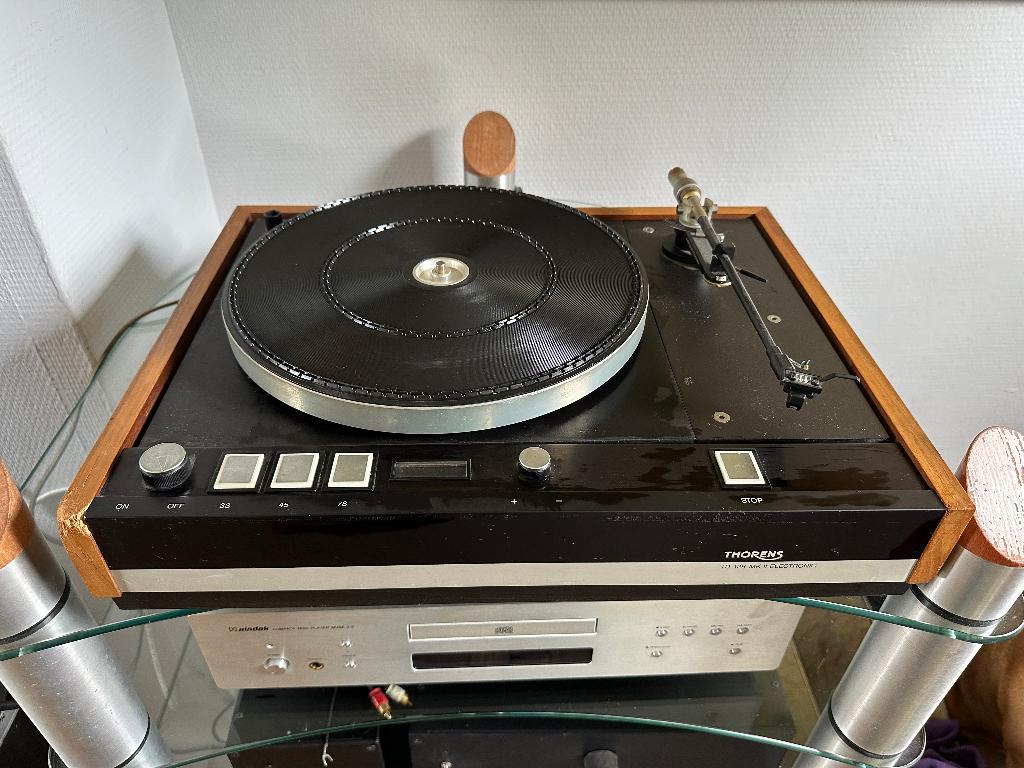 Thorens TD126 MKII, Ophalen, Thorens, Refurbished, Pitch-regelaar