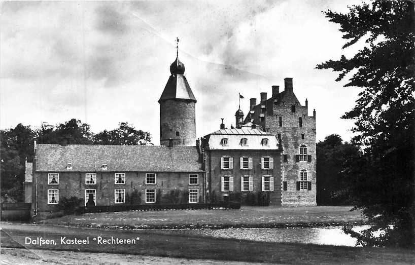 377-524-003 Dalfsen Kasteel Rechteren, Verzenden, Voor 1920, Overijssel