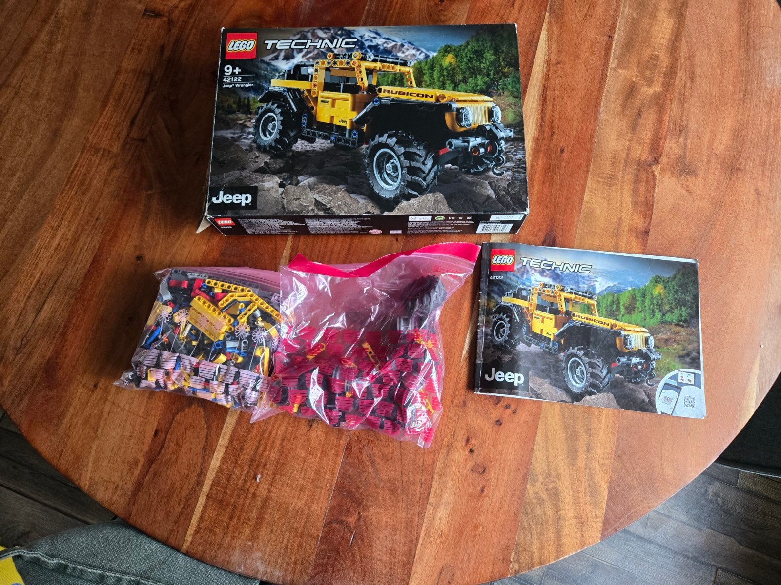 LEGO Technic Jeep Wrangler Rubicon 42122, Ophalen of Verzenden, Zo goed als nieuw