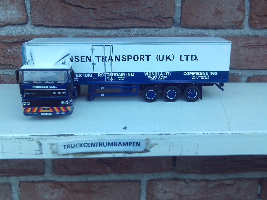 WSI  Daf  2800  4 x 2  van  Fransen  Transport., Ophalen of Verzenden, Nieuw, Bus of Vrachtwagen, Wsi