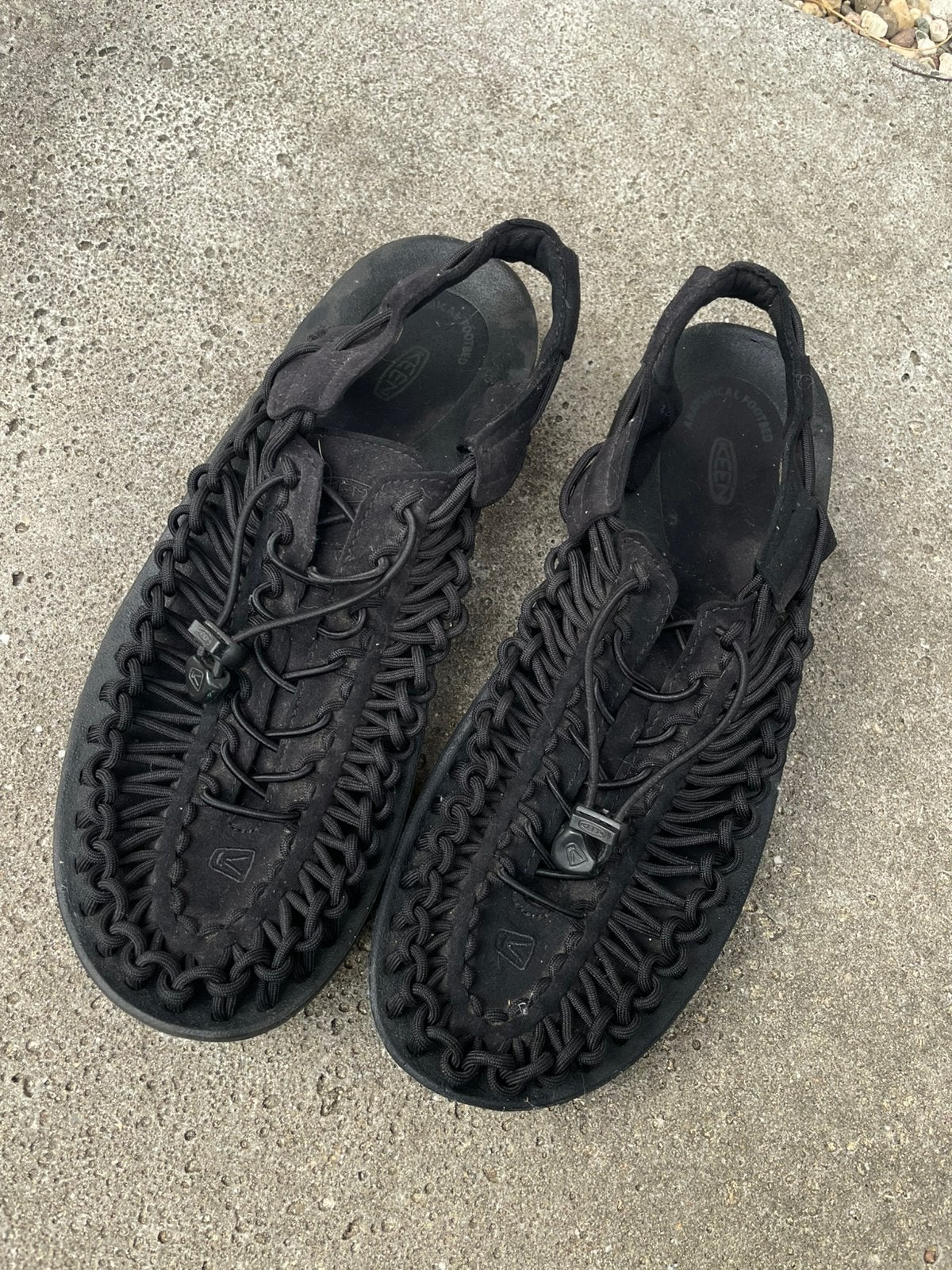 Keen Uneek Heren sandalen, Sandalen, Zwart, Ophalen of Verzenden, Zo goed als nieuw