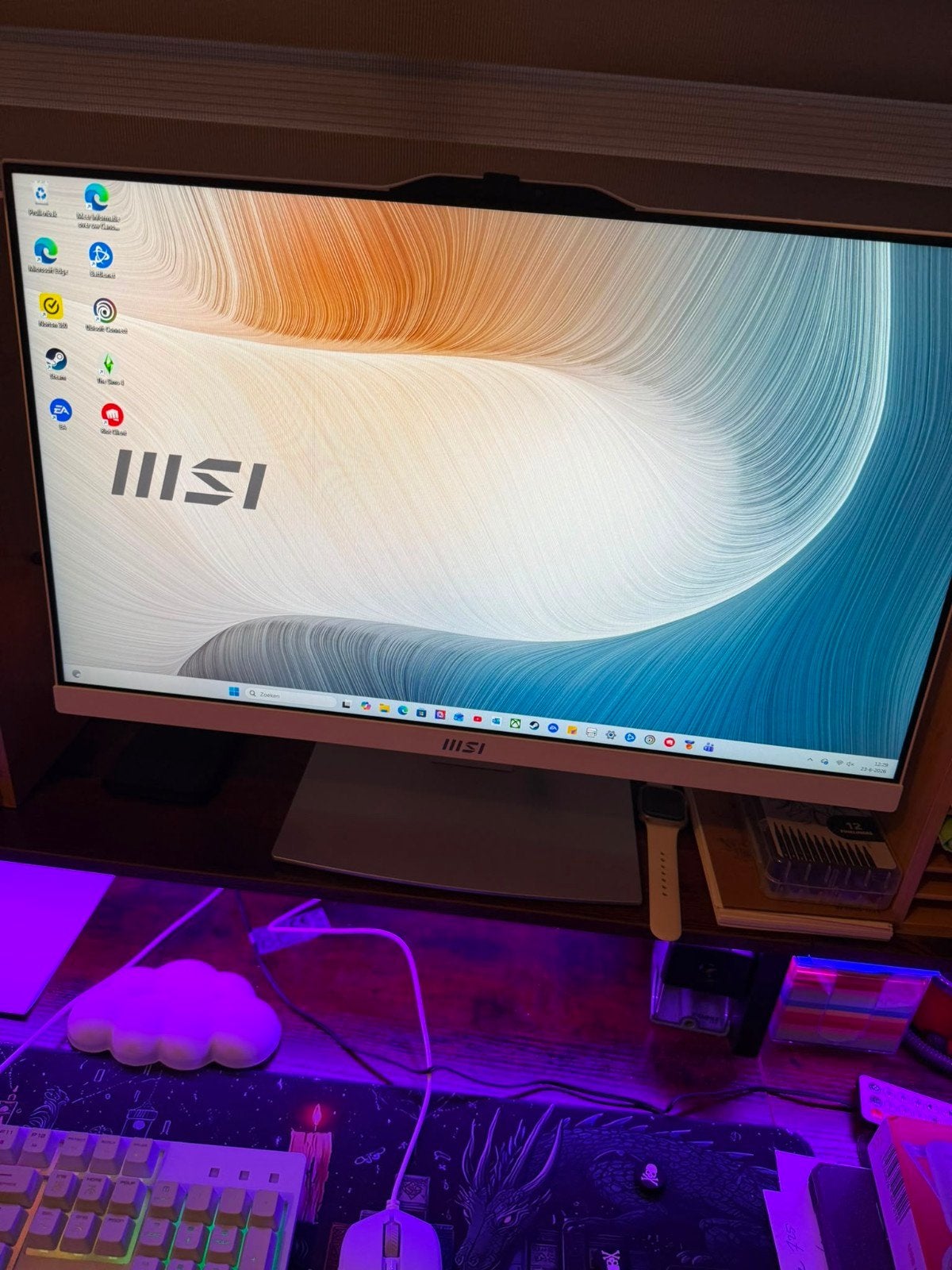 Msi beeldscherm msi toetsenbord msi control, Ophalen, IPS