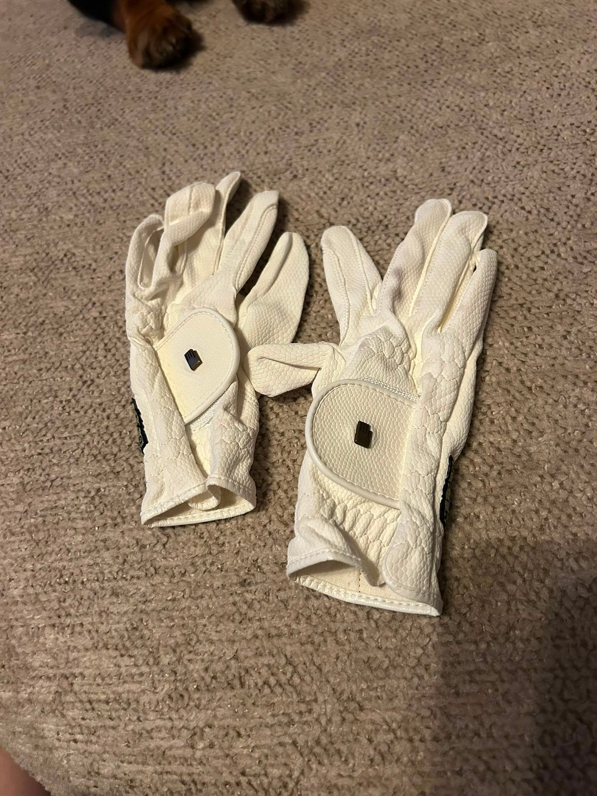 Roeckl handschoenen wit maat 6, Ophalen of Verzenden, Zo goed als nieuw, Dressuur, Overige typen