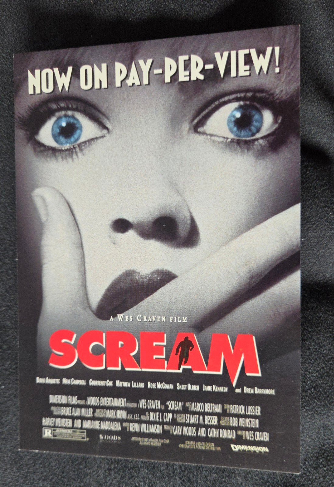 Scream, Verzenden, 1980 tot heden, Ongelopen, Sterren en Beroemdheden