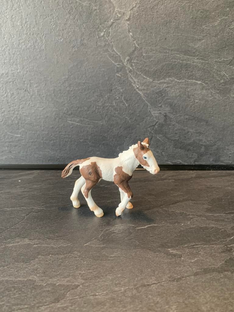 Schleich paarden veulen tinker, Ophalen of Verzenden, Zo goed als nieuw